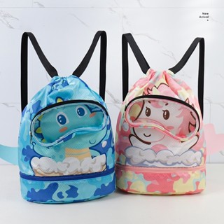 Bolsa de natação infantil à prova d'água com desenho animado, adequada para piscina de praia em Oferta na Shopee