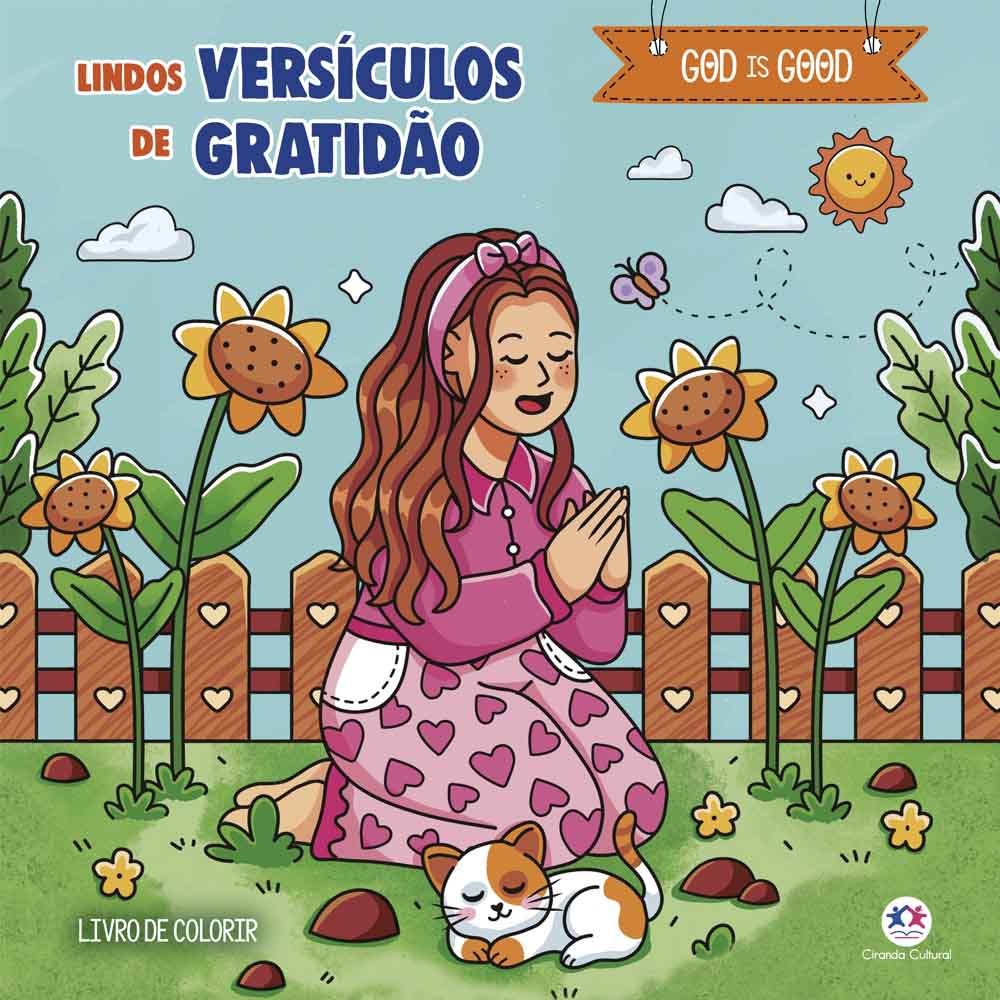 Livro Lindos Versículos de Gratidão - Livro de Colorir em Oferta na Shopee