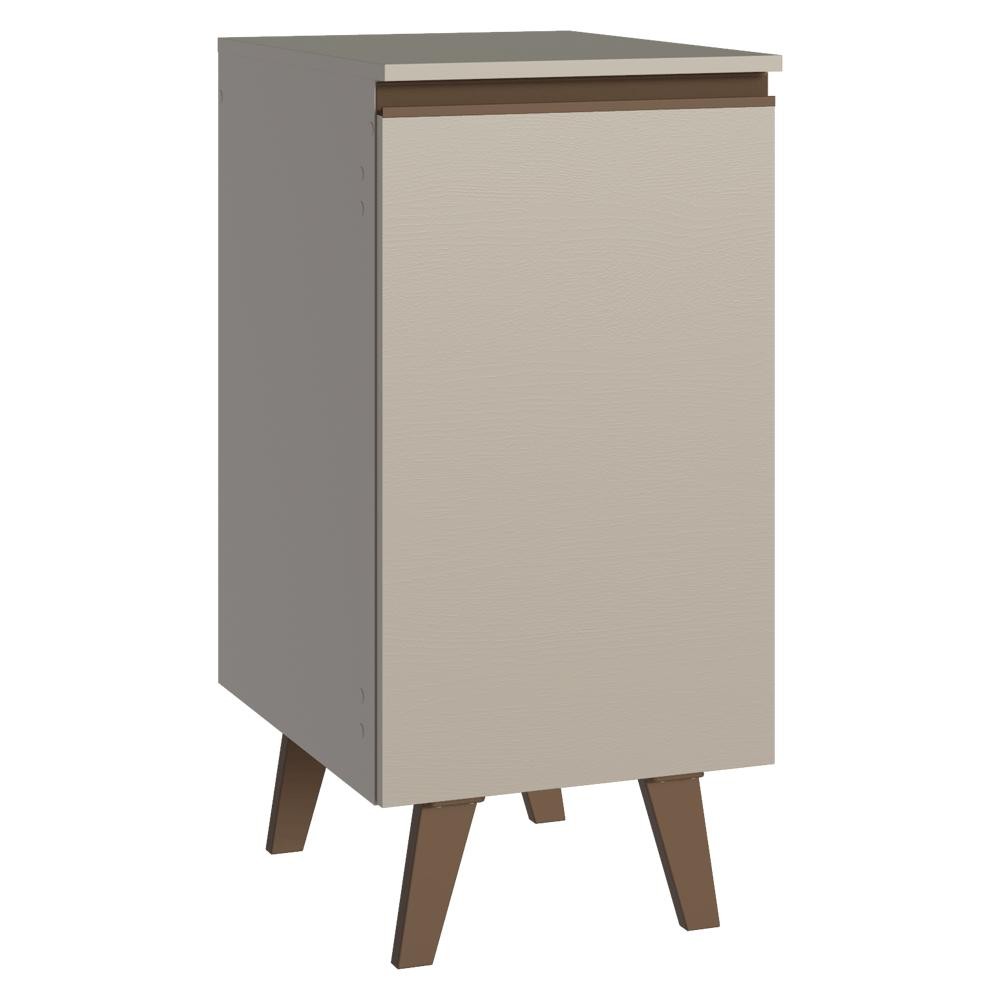 Balcão Cozinha 40 cm 1 Porta Com Pés Nice Madesa