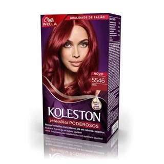 Coloração Permanente 5546 Amora  Koleston 55g em Oferta na Shopee