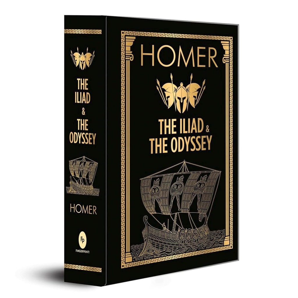 Homer: The Iliad & the Odyssey - Deluxe Hardbound Edition em Oferta na Shopee