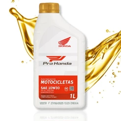 Óleo Honda 10w30 Semissintético 4 Tempos 1 Litro