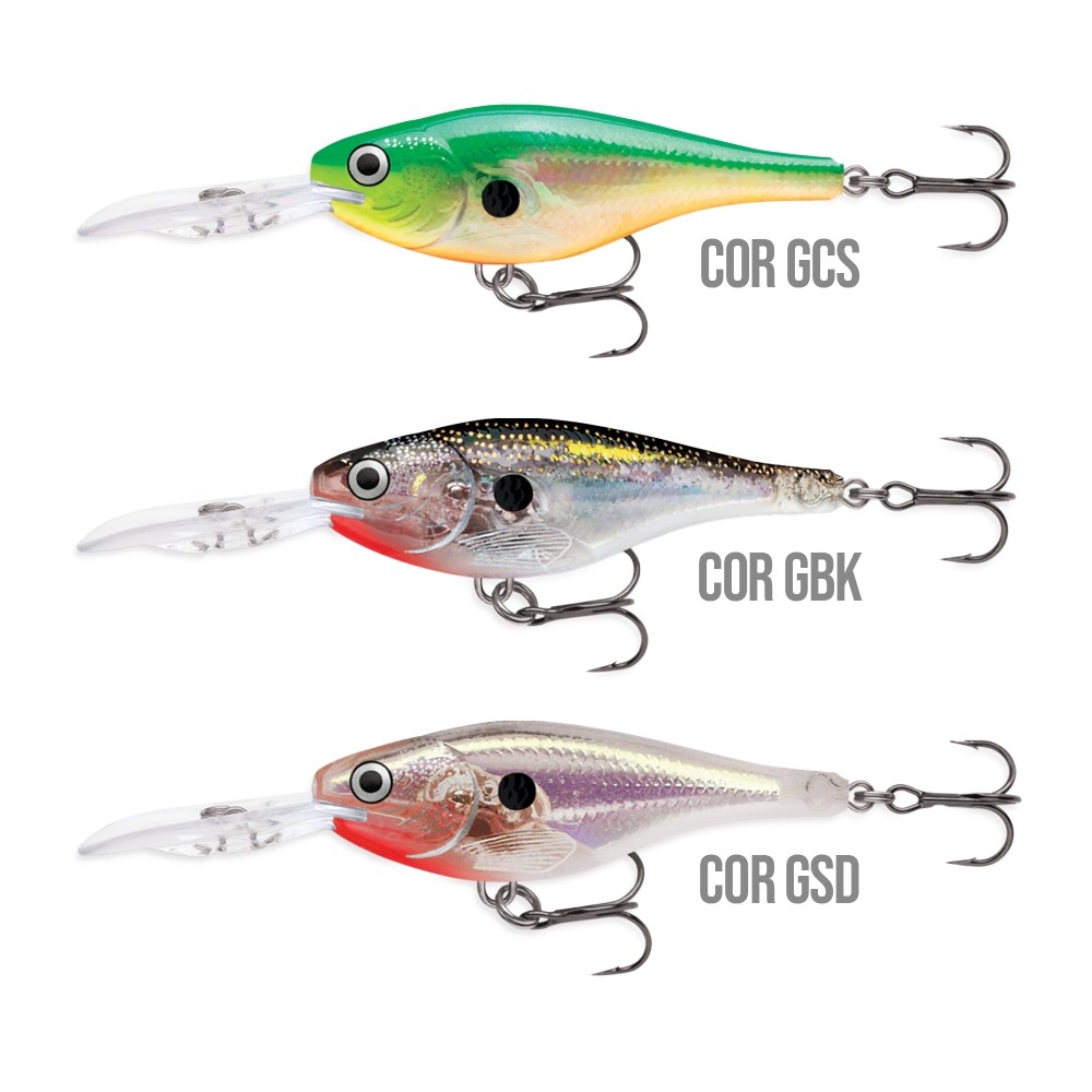 Isca Artificial Glass Shad Rap 7cm 12g - Rapala