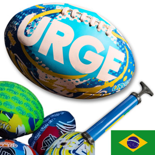 Bola De Rugby Urge Campo Quadra Costurada Sortida Pro N 5/C/Bomba em Oferta na Shopee
