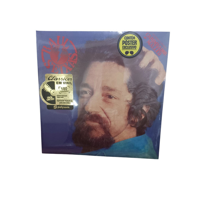 LP Raul Seixas – Carimbador Maluco(LP Novo) Polysom
