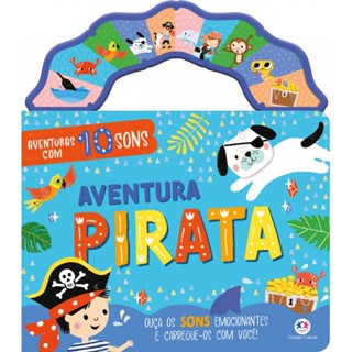 Livro Sonoro Aventura Pirata em Oferta na Shopee