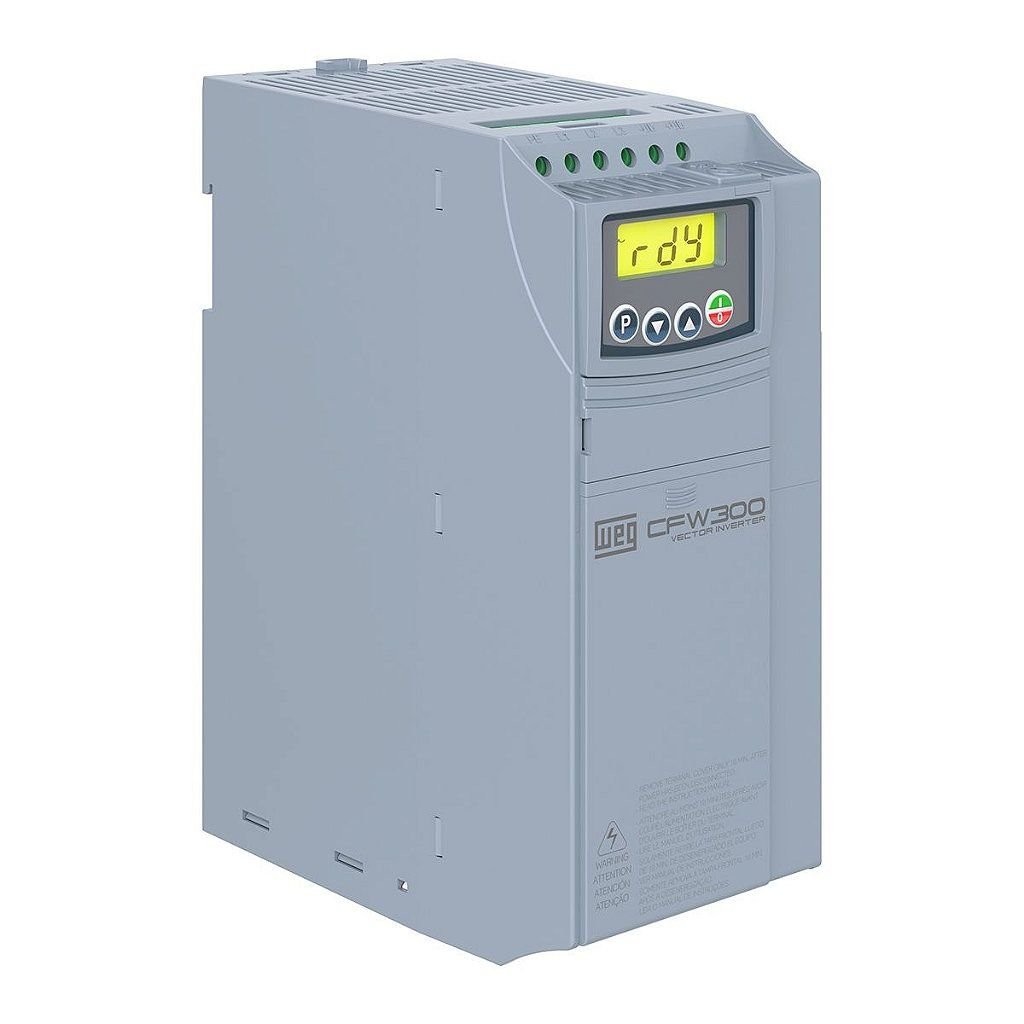 Inversor Trifásico CFW300 15A 10CV 380V / 480V Weg