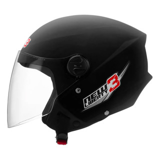 Capacete Pro Tork New Liberty Three Preto Fosco (56) em Oferta na Shopee