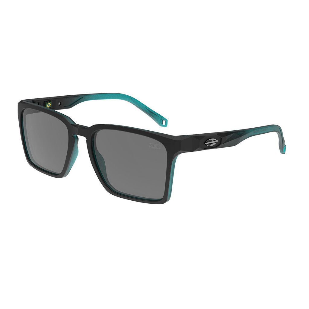 Óculos Solar Mormaii Budapeste M0173a6703 Preto  Lente Cinza Polarizada cat1