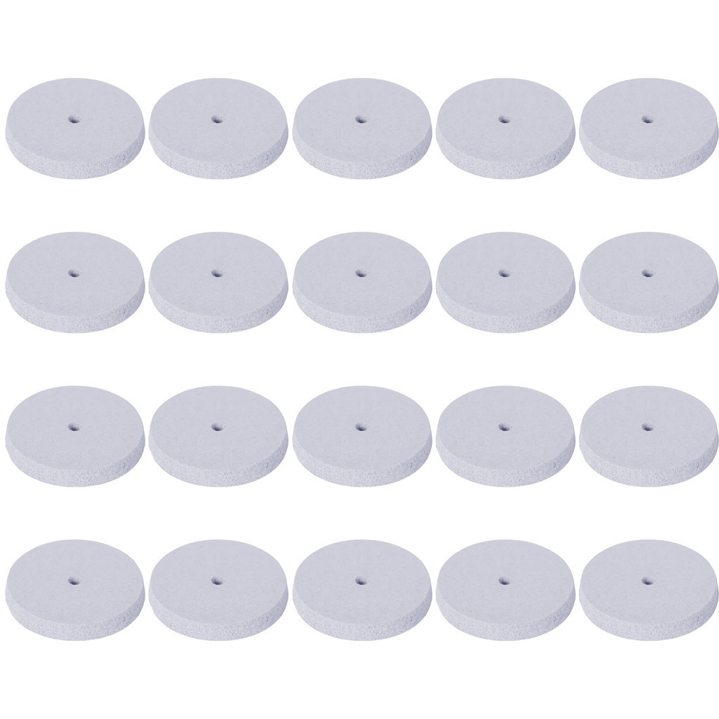 Kit 20 Rodas de Borracha 22mm Polimento Fino Micro Retífica em Oferta na Shopee