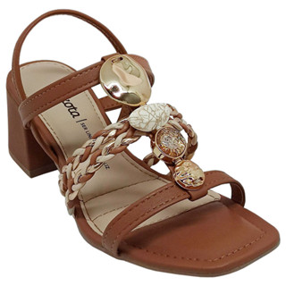 Sandália Dakota Pedrarias Salto Bloco Feminina em Oferta na Shopee