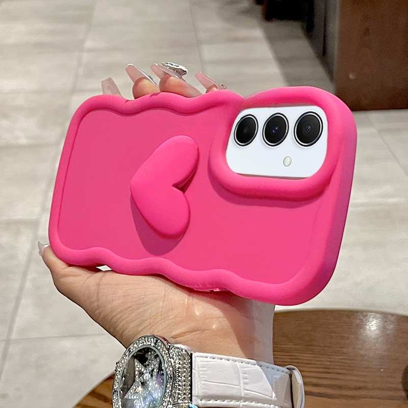 A 54 34 14 15 25 35 55 Estojo De Silicone Ondulado Para Samsung Galaxy S20FE S22 S23 S24 PLUS M34 M54A54 A34 A14 A24 A15 A25 A35 A55 5g A05s Capa Macia
