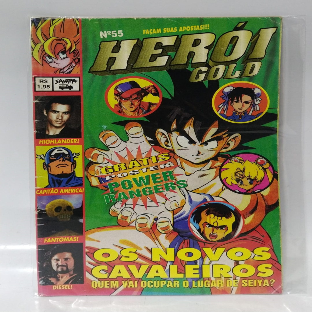 Revista Heroi Gold Numero 55 autor Sampa
