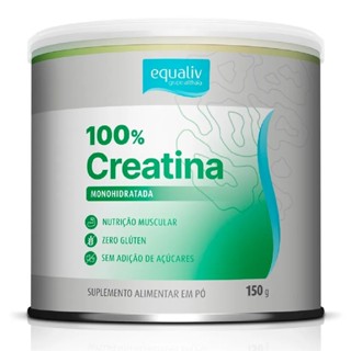 Equaliv 100% Creatina 150g em Oferta na Shopee