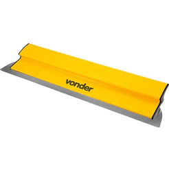 Desempenadeira para Massa Corrida 60cm com Lâmina de Aço Inox Vonder