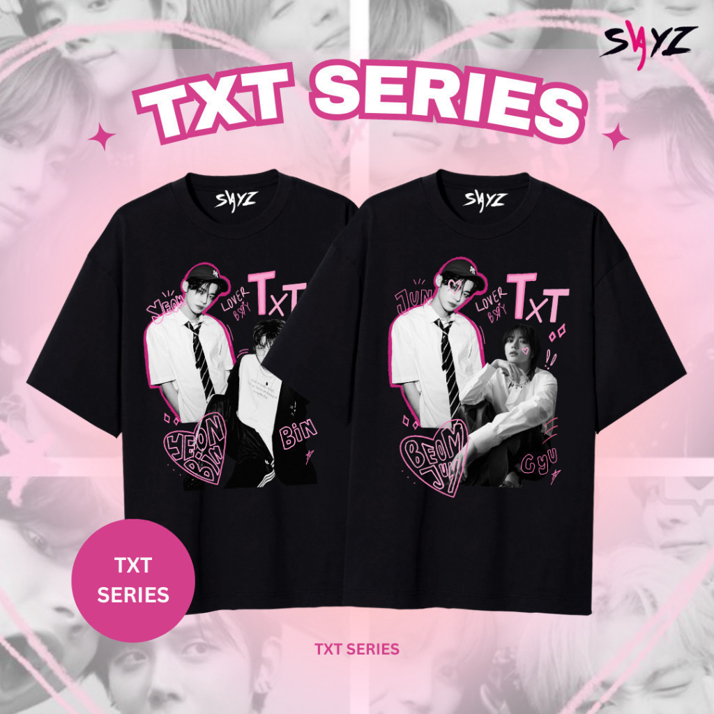Camiseta TXT Beomgyu Yeonjun Soobin Taehyun Kai | Yeonbin Beomjun-Serie Kpop De sayzco - Liberty