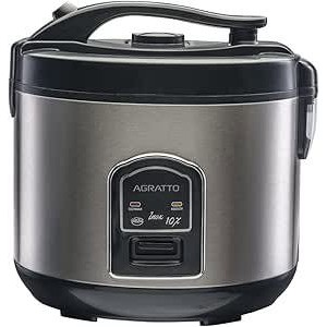 Panela Eletrica Arroz Inox e Visor Vidro Pai10x 127v Agratto em Oferta na Shopee