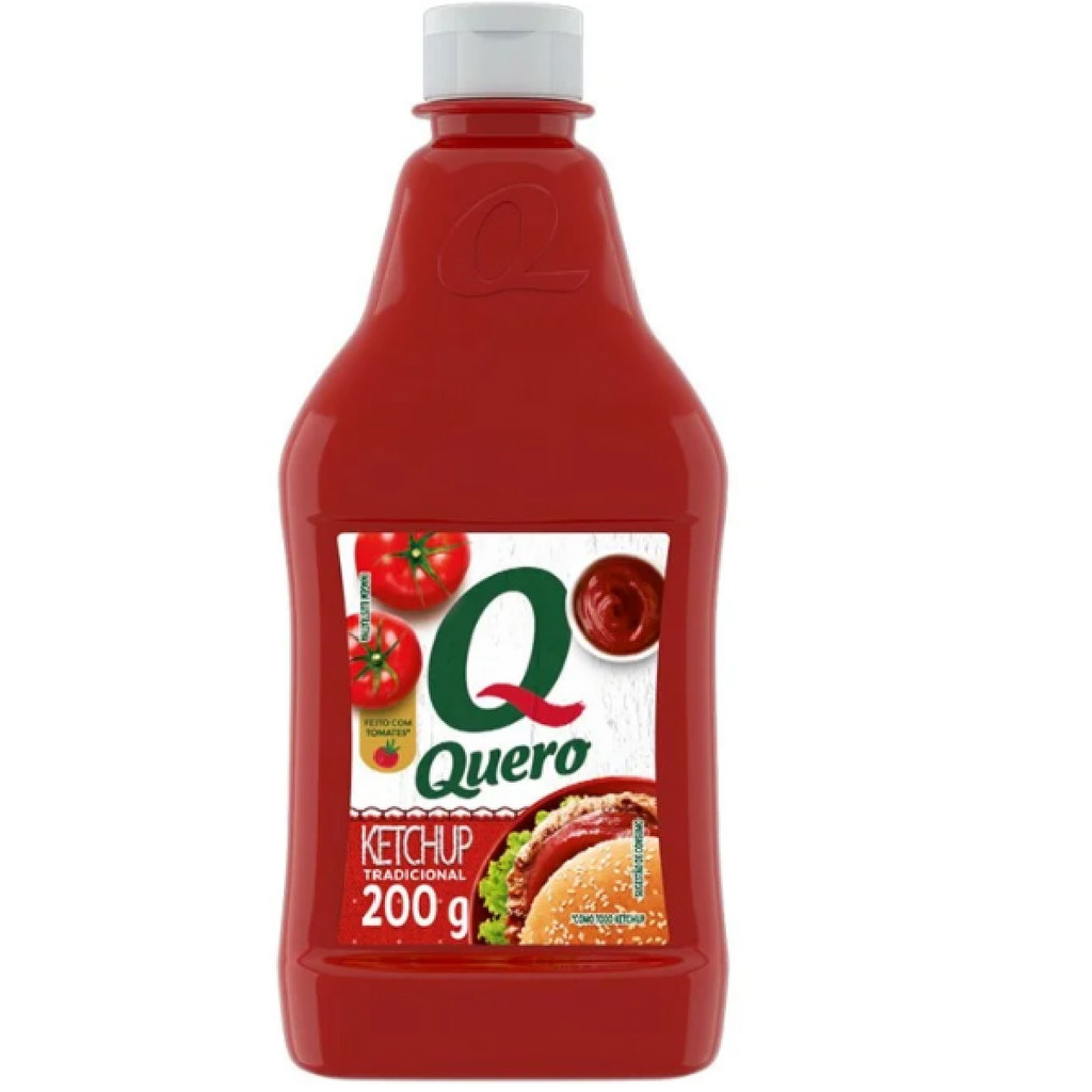 KIT 9 KETCHUP QUERO TRADIC. 200GR FR.
