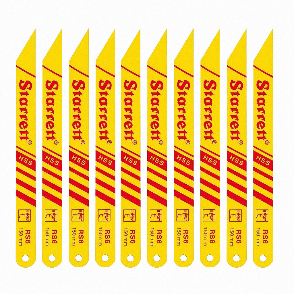 Lâmina para Corte de Couro Starrett 150mm Faca 10 Peças HSS RS6 em Oferta na Shopee
