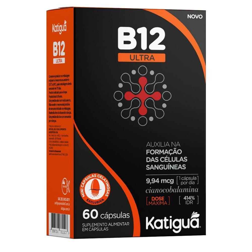 VITAMINA B12 COM 60 CÁPSULAS - Health