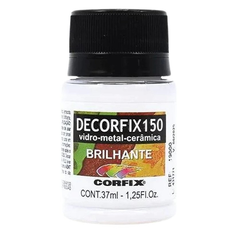 Tinta Decorfix 150 Brilhante Corfix - 301 Branco (37 ml)