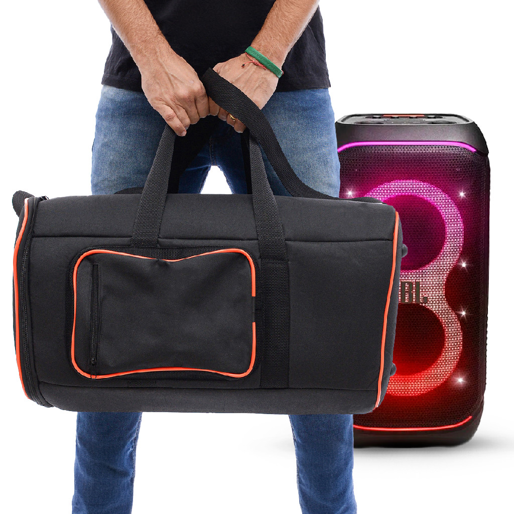 Bolsa Case Capa Para Caixa de Som Jbl Partybox 120 Club Espumada Proteção Máxima Exclusiva