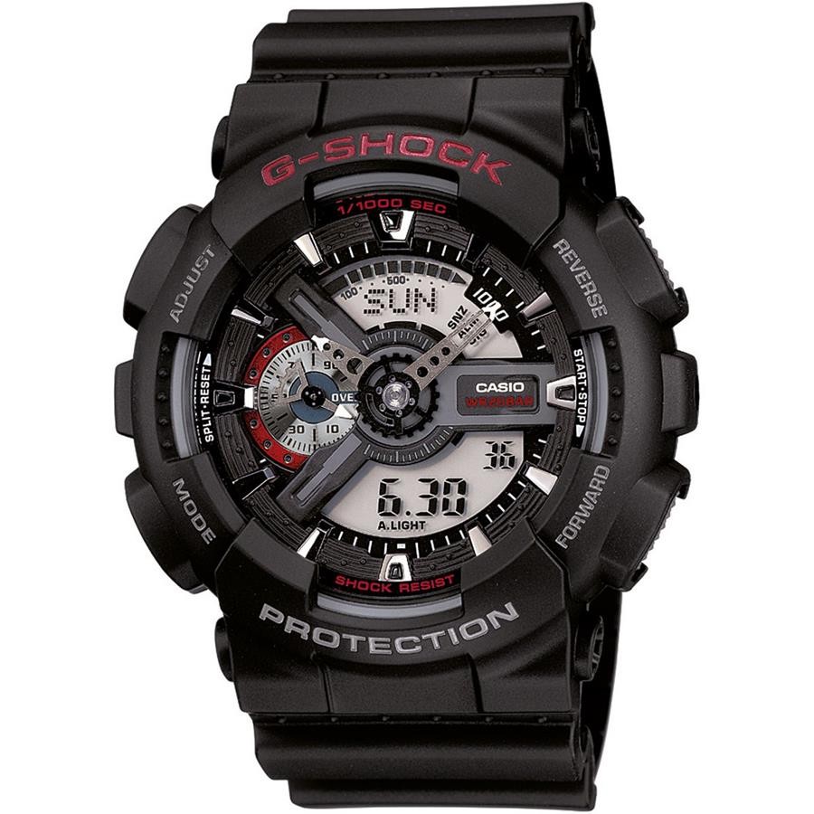 Relógio Casio Masculino Ref: Ga-110-1adr G-Shock Anadigi