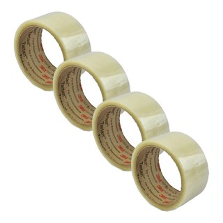 Kit 4 Unidades Fita Empacotamento 48mm 50 Metros Transparente - 3M em Oferta na Shopee