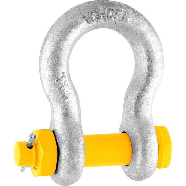 Manilha Para Cabo De Aço 3/4  Curva Pesado Galvanizado Com P em Oferta na Shopee