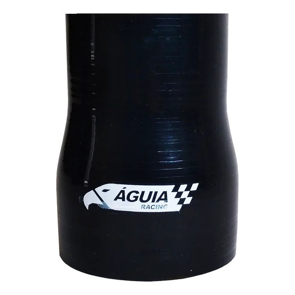 Mangote De Silicone Reto Redução Preto 2 3/4 X 2 1/4 X 100mm