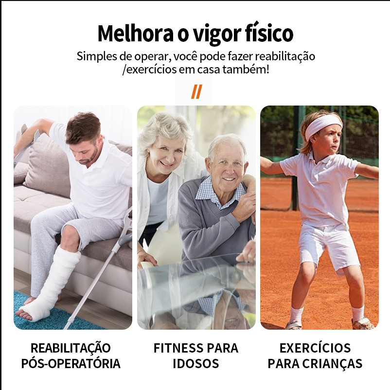 Mini Bike Ergométrica Pernas Braços Fisioterapia Cicloergometro Pedalinho Monitor LCD