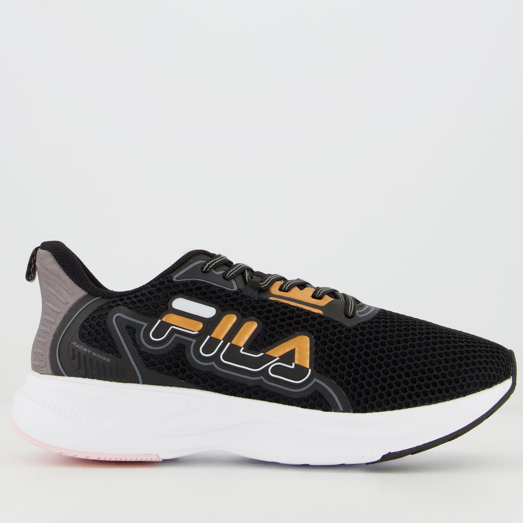 Tênis Fila Racer Wings Feminino Preto e Cobre - Sports & Outdoors