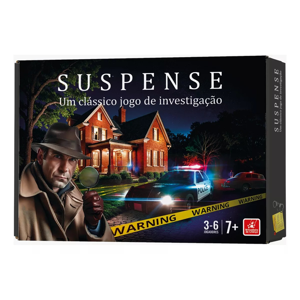 Jogo Suspense: Detetive Clássico Mistério e Investigação