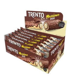 Chocolate Trento Massimo Duo Com 15 Unidades De 25g