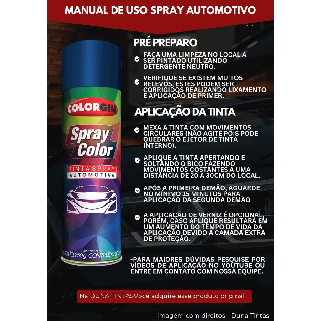 Tinta Spray Automotivo Verde Bali Volkswagen L1470 300ml