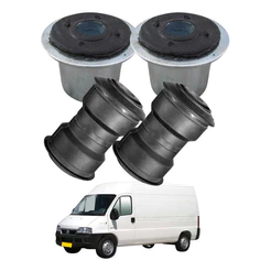 Kit 1 Roda Bucha Traseira Mola Ducato Jumper Boxer
