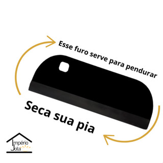 RODINHO DE PIA COMPACTO - PRETO em Oferta na Shopee