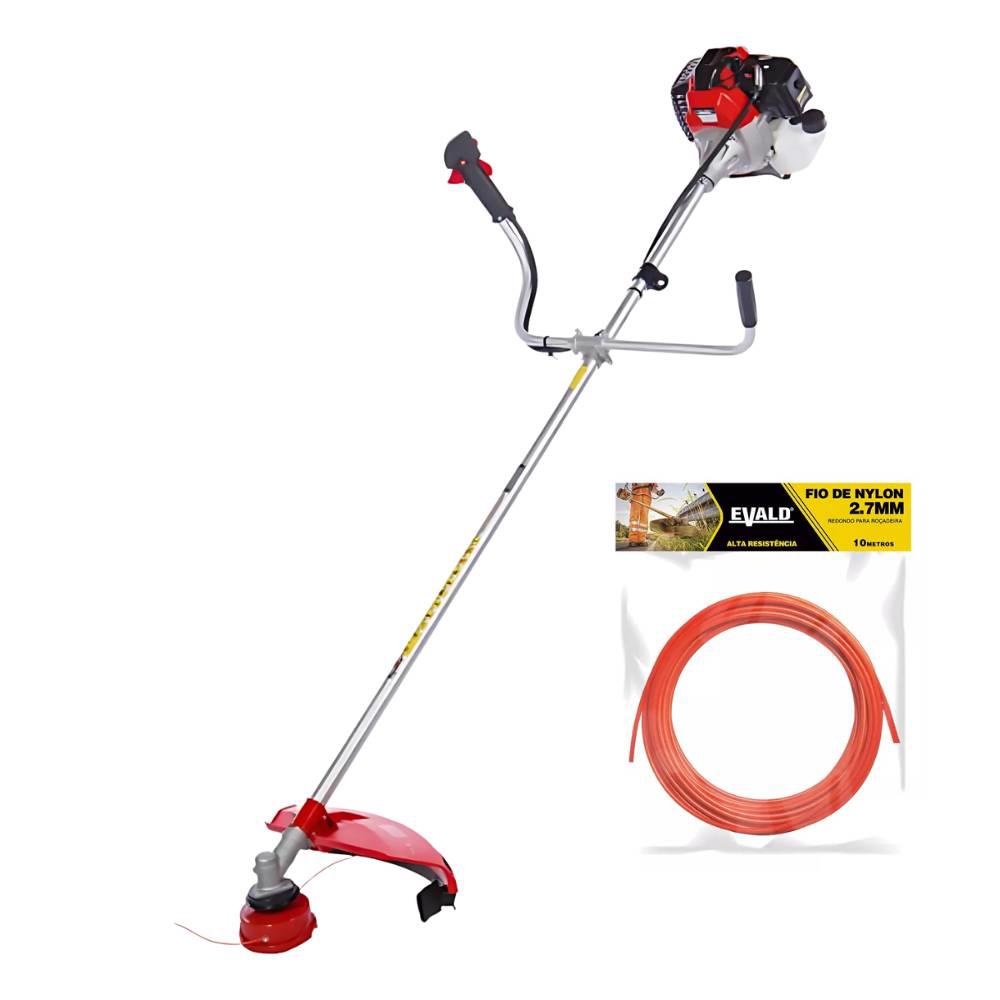 Roçadeira Lateral 2HP 52cc RT55L-B e Fio de Nylon 2.7mm 10M TOYAMA em Oferta na Shopee
