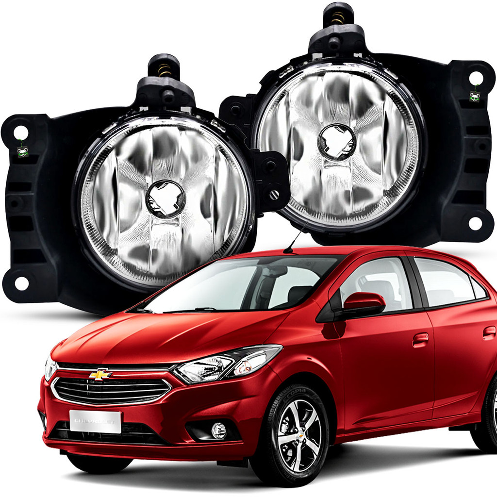 Par Farol Auxiliar Milha Onix 2012 2013 2014 2015 2016 - Spare Parts and Accessories for Vehicles