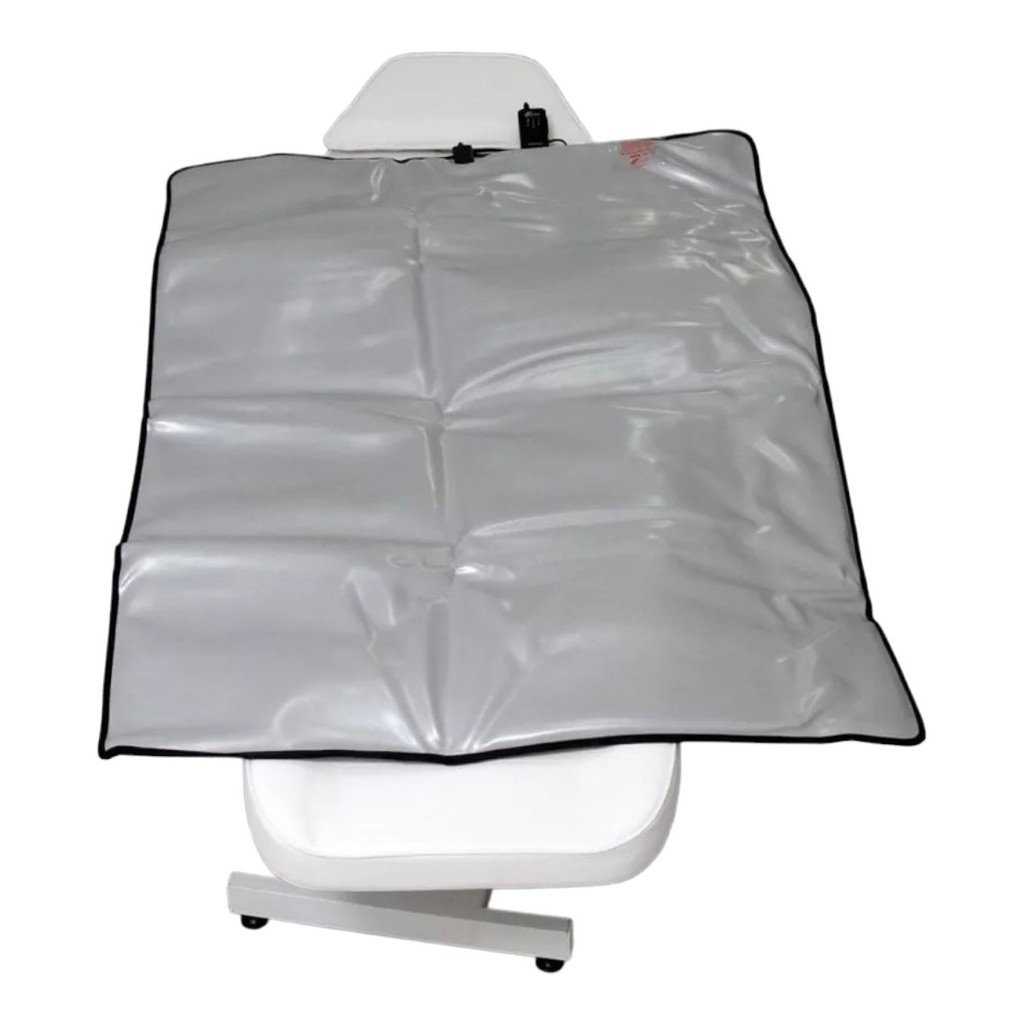 Manta Térmica Elétrica 115x140 Prata Corporal Fisioterapia Estética Infravermelho Estek Anvisa