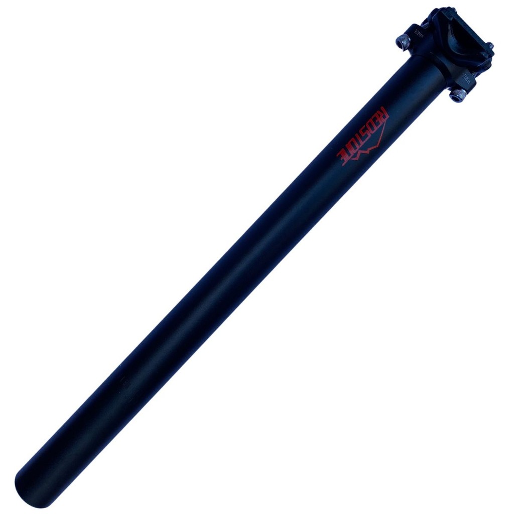 Canote Selim Alumínio Bike 30.4x400mm Redstone Pto/Vermelho