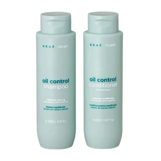 Kit Braé Stages Oil Control Shampoo e Condicionador 2x250ml em Oferta na Shopee