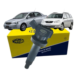Bobina Ignição Magneti Marelli Fielder / Corolla 1.8 16v 2003 2004 2005 2006 2007 2008