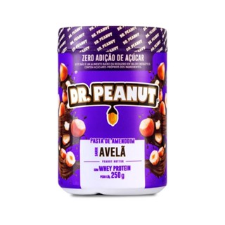 Pasta de Amendoim Dr Peanut Avelã Zero Açúcar e Glúten 250g