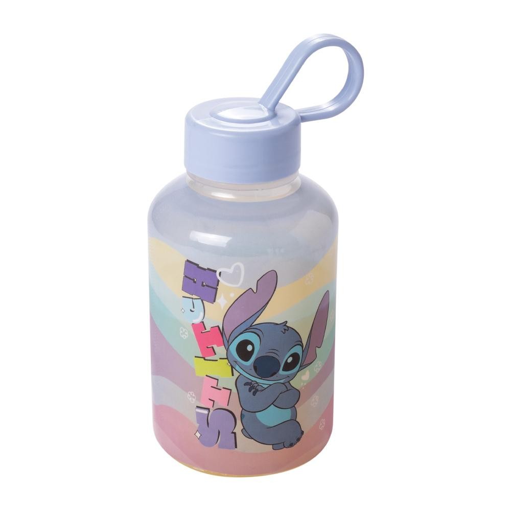 Garrafa Stitch Mini Disney Plástico 280 ml Plasútil em Oferta na Shopee