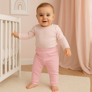 Kit Mijão Bebê Menina Suedine Canelado 6 Peças Sortidas em Oferta na Shopee