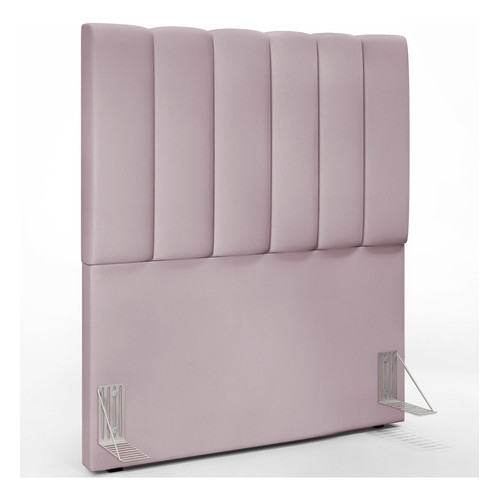 Cabeceira Cama Box Solteiro 100 Cm Dália Suede Rosê em Oferta na Shopee