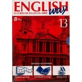 English Way 13 / o Curso de Ingles da Abril / Caixa Com Cd + Livro + autor Editora Abril Colecoes