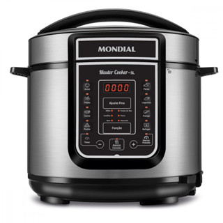 Panela de Pressão Elétrica Digital 5L Mondial 900W PE-38 em Oferta na Shopee