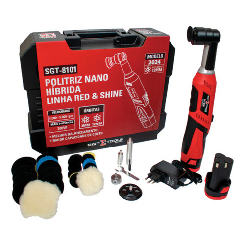 Politriz Nano Hibrida SGT81012 2/baterias BIVOLT 300W Sigma - Home & Living